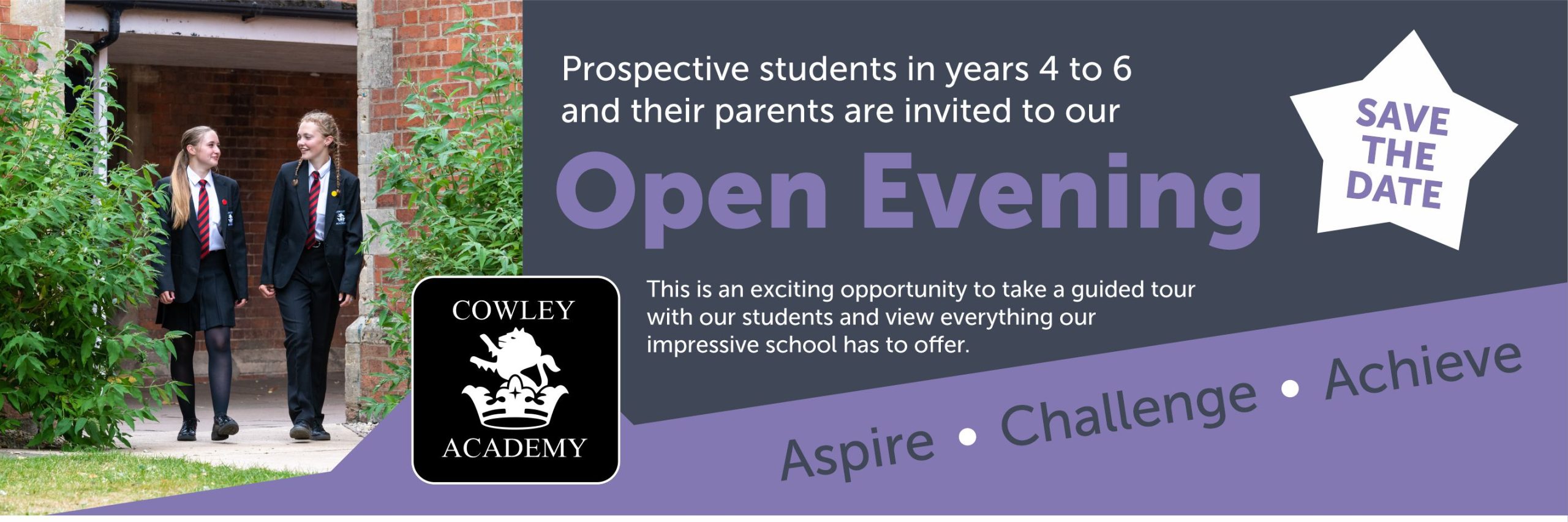 Open Evenings Cowley Academy